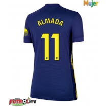 Camiseta Atletico Madrid Thiago Almada #11 Visitante Equipación para mujer 2025-26 manga corta